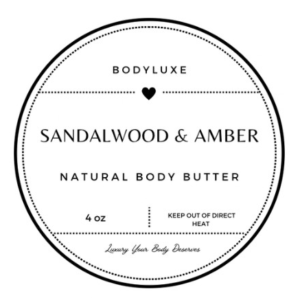 Sandalwood & Amber Body Butter