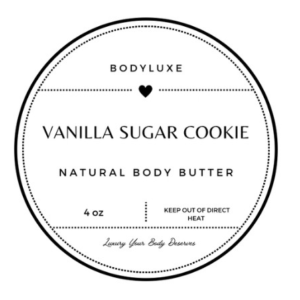 Vanilla Sugar Cookie Body Butter