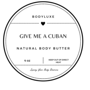 Give Me A Cuban Natural Body Butter
