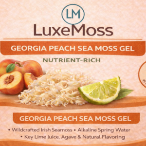 Georgia Peach Sea Moss Gel