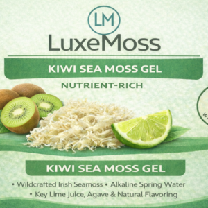 LuxeMoss Kiwi Sea Moss Gel