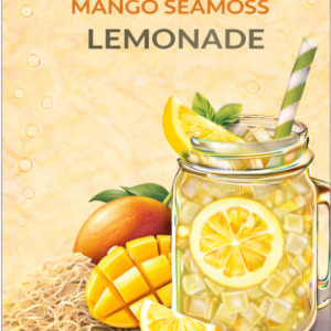 LuxeMoss Mango Sea Moss Lemonade