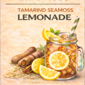 LuxeMoss Tamarind Sea Moss Lemonade